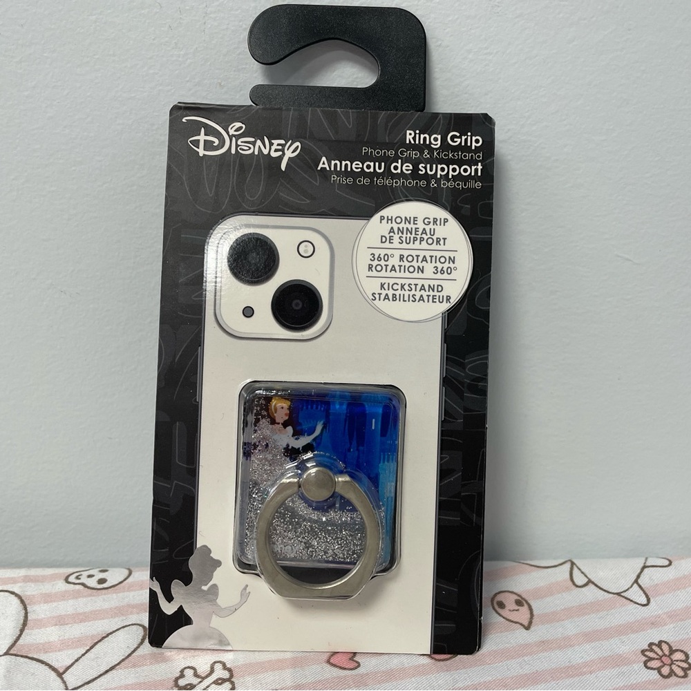 Cinderella Disney Phone Ring Grip Kickstand Princess iPhone Android New
